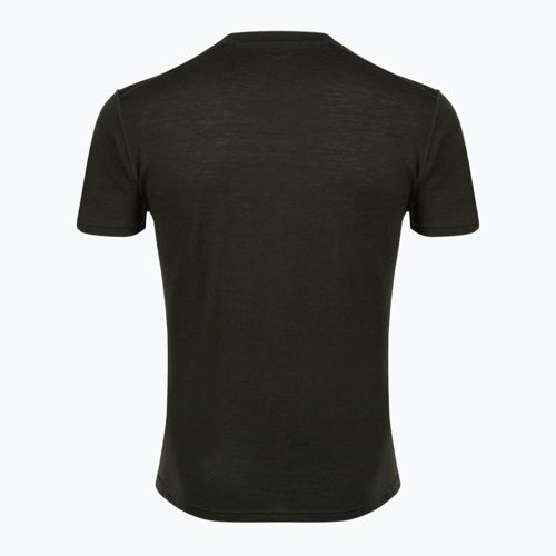 Men's thermal shirt WOOLCANO Merino 100% TEE0546 green