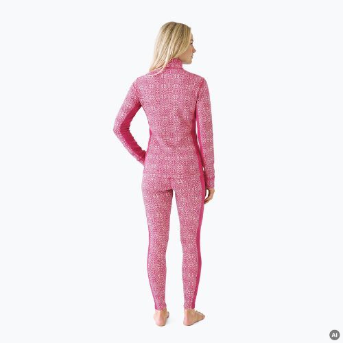 Women's thermal underwear set Woolcano SET1121 Pink