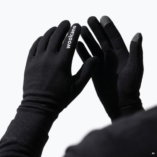 Gloves Woolcano GLV1106 Czarny