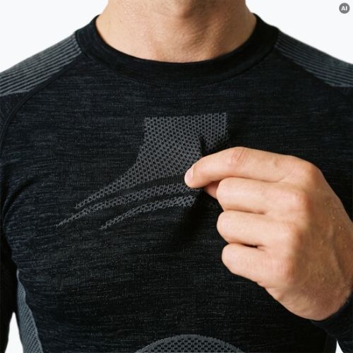 Men's thermal underwear set Woolcano SET1089 Czarny