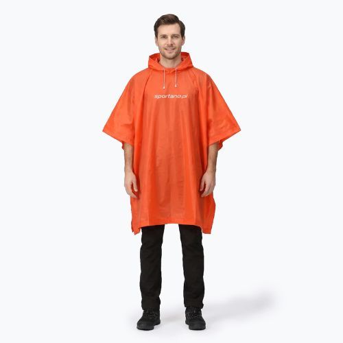 SPORTANO AquaDefend rain cape orange