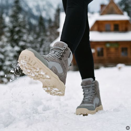 Women's snow boots KADVA TROFY HG WP WMNS gray