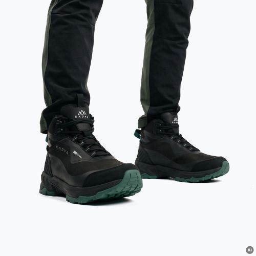 Men's snow boots KADVA ROCKY MID WP SOFTSHELL black