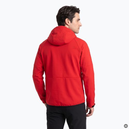 Men's trekking sweatshirt KADVA Arix WP 5K/3K softshell hybrid red