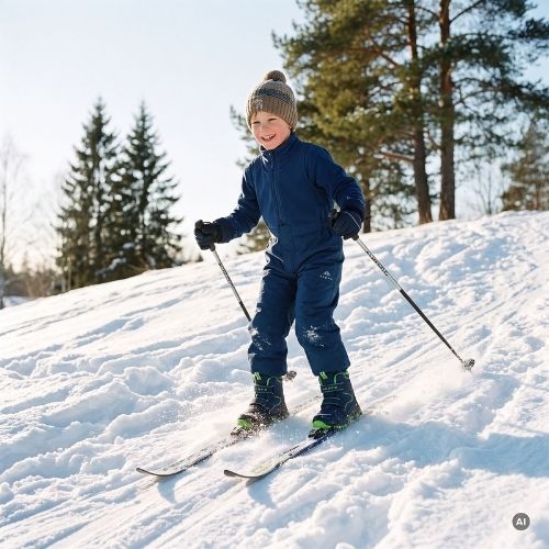 Children's ski trousers KADVA Totto KDG WP 5K/3K navy blue