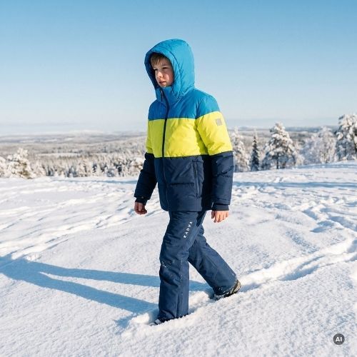 Children's ski jacket KADVA Dashy JR WP 5K/3K blue