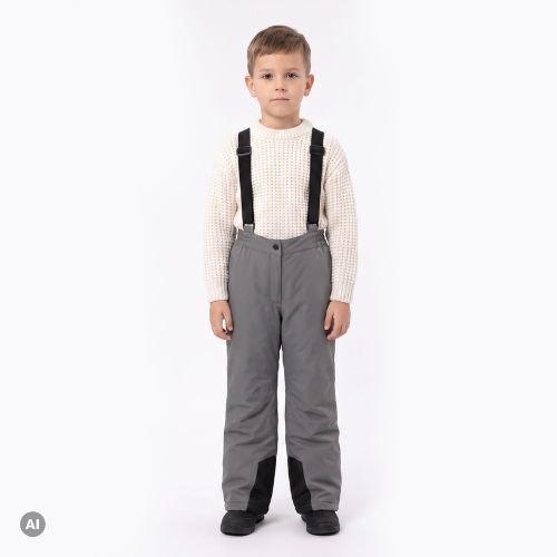 Children's ski trousers KADVA Moky JR WP 8K/5K silver