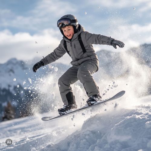 Children's ski trousers KADVA Moky JR WP 8K/5K silver