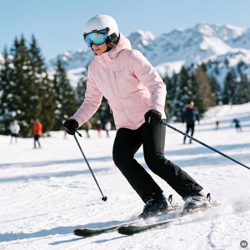 Women's ski jacket KADVA Edge X Jacket purple