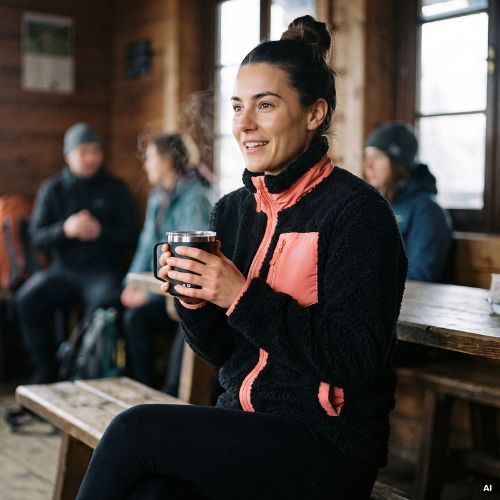 Women's KADVA Rodvik WMNS Fleece Jacket Black