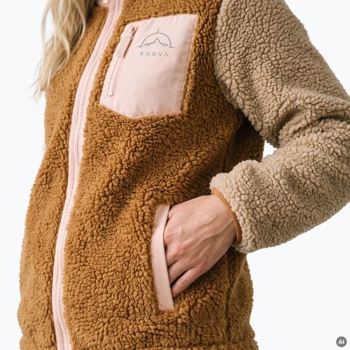 Women's KADVA Rodvik WMNS Fleece Sweatshirt beige