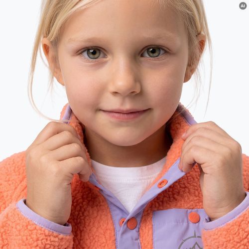 Children's fleece sweatshirt KADVA RODIA KDG orange