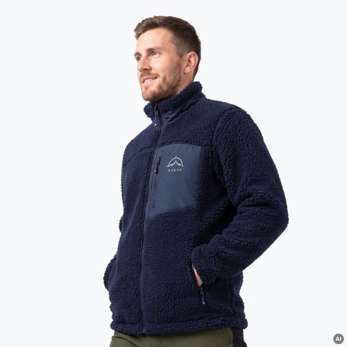 Men's KADVA Rodvik navy fleece sweatshirt