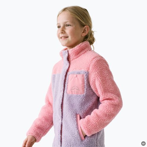 Children's KADVA Rodvik JRG pink fleece sweatshirt