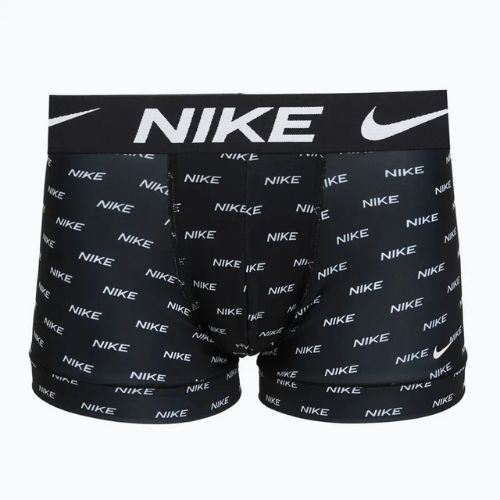 Men's boxers Nike Dri-Fit Essential 3 pairs black nike print/mars stone/deep night