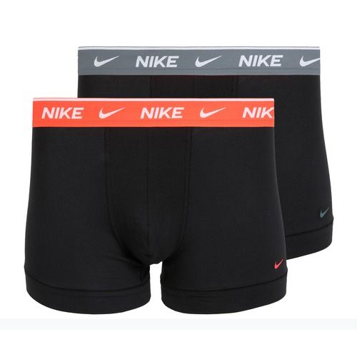 Men's boxers Nike Cotton Stretch Trunk 2 pairs onyx