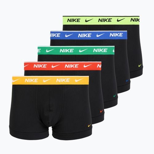 Men's boxers Nike Cotton Stretch Trunk 5 pairs blue velvet