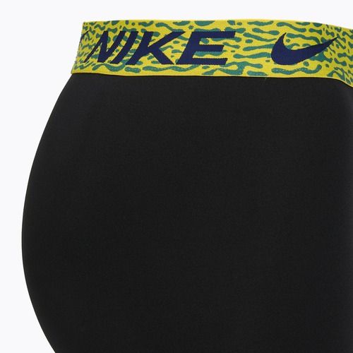 Men's boxers Nike Dri-Fit Essential Micro 3 pairs blklightcrimson/ brightcitron/evergreenaur