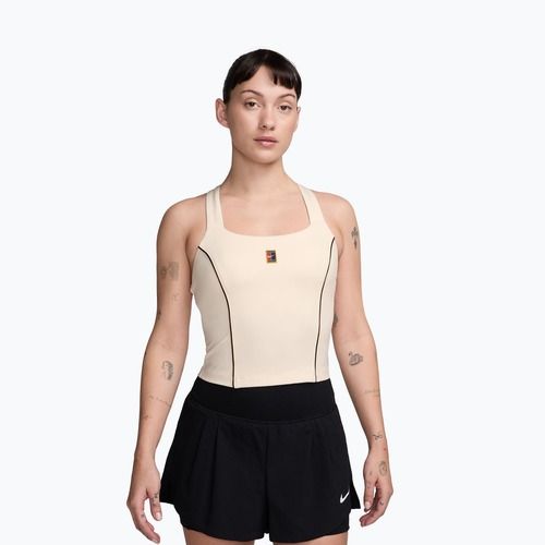Women's T-shirt Nike Court Collection Dri-Fit chalk