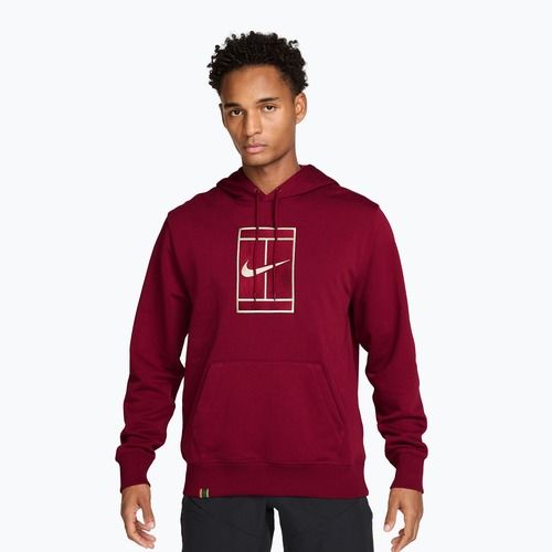 Men's sweatshirt Nike Court team red/pale ivory