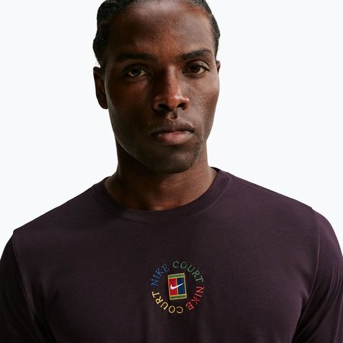 Polo shirt Nike Court Dri-Fit Burgundy Ash