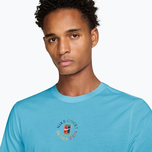 Polo shirt Nike Court Dri-Fit Blue Gaze