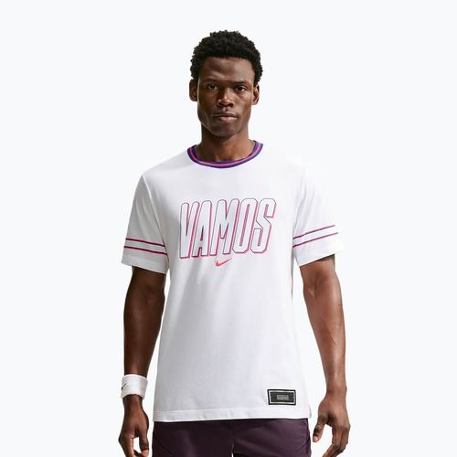 Men's T-shirt Nike Court Dri-FIT Cotton white