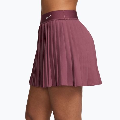 Spódnica tenisowa Nike Victory Dri-Fit High-Waisted Pleated pink smoke/white