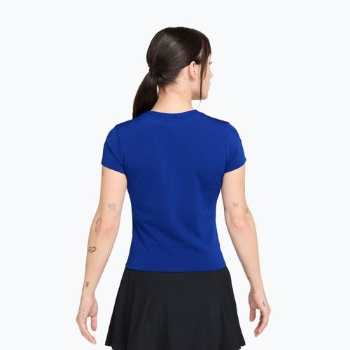 Women's tennis shirt Nike Court Dri-Fit Advantage old royal/white