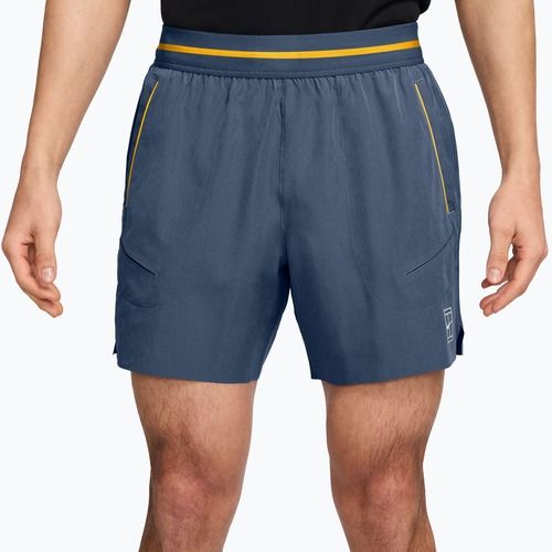 Men's tennis shorts Nike Court Dri-Fit Advantage 6" new slate/laser orange/white