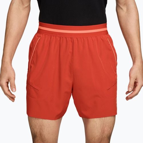 Men's tennis shorts Nike Court Dri-Fit Advantage 6" picante red/atomic pink/atomic pink