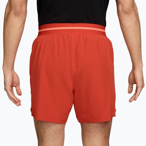 Men's tennis shorts Nike Court Dri-Fit Advantage 6" picante red/atomic pink/atomic pink