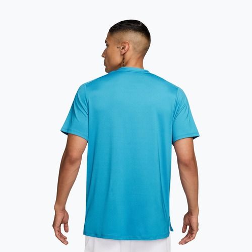 Men's T-shirt Nike Court Dri-Fit Advantage baltic blue/black