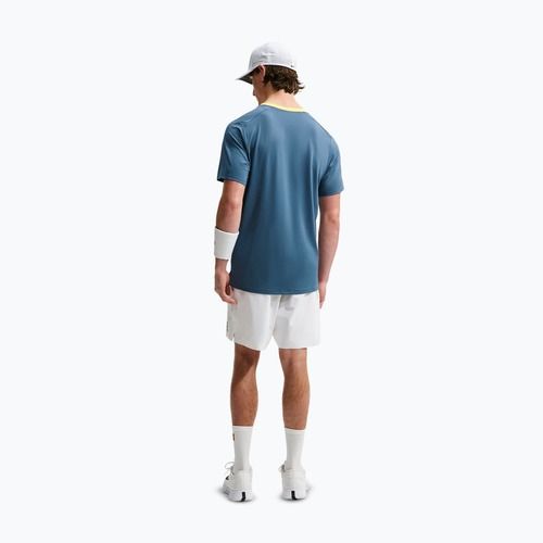 Men's T-shirt Nike Court Dri-Fit Advantage new slate/laser orange/white