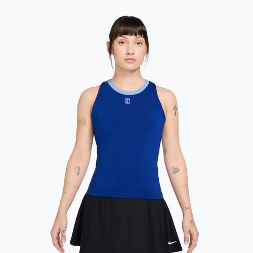 Women's T-shirt Nike Court Dri-Fit Advantage old royal/white