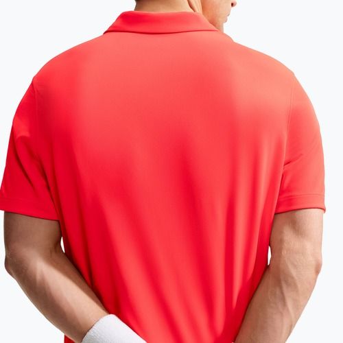 Men's tennis shirt Nike Court Dri-FIT Bright Crimson/Black