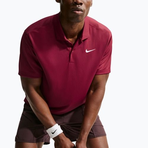 Men's tennis shirt Nike Court Dri-FIT Team Red/White