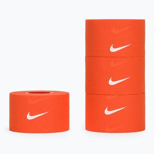 Cohesive elastic bandage Nike Strenght Athletic Tape orange/white