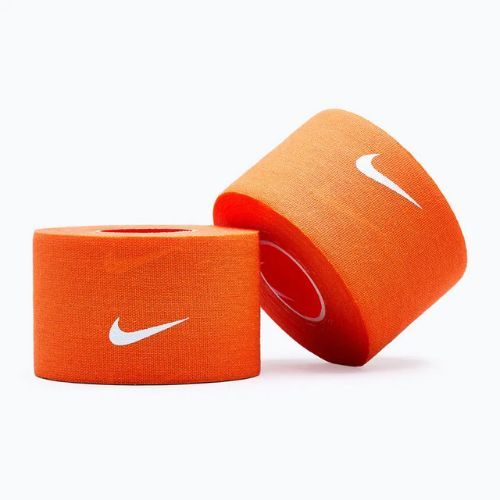 Cohesive elastic bandage Nike Strenght Athletic Tape orange/white