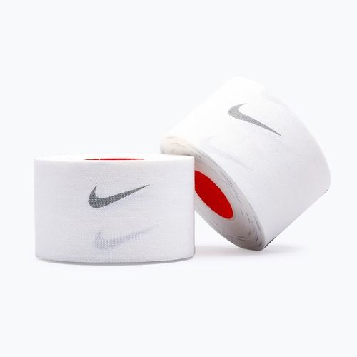 Cohesive elastic bandage Nike Strenght Athletic Tape white/grey