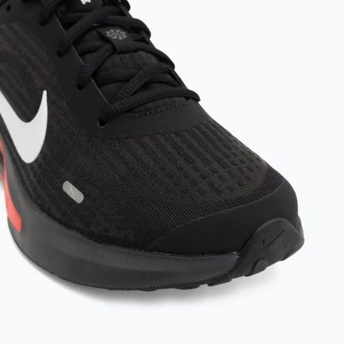Men's running shoes Nike Journey Run black/dark smoke grey/red orbit/white