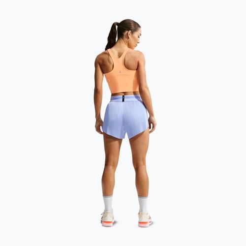 Women's running shorts Nike AeroSwift Dri-Fit ADV Mid-Rise 3" aluminum/black/white/atomic pink