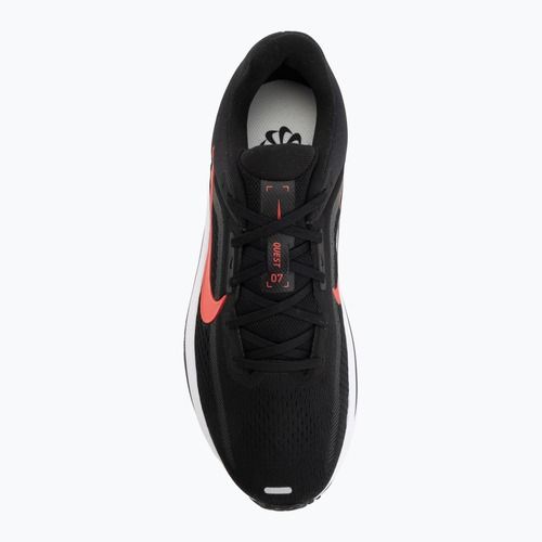 Men's running shoes Nike Quest 7 black/white/anthracite/red orbit