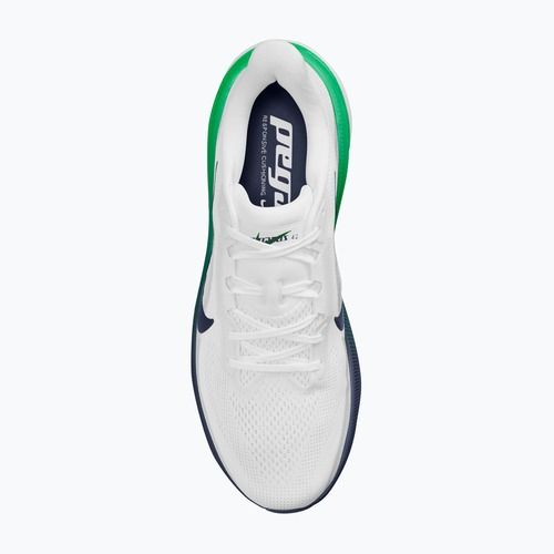 Men's running shoes Nike Pegasus 42 white/green spark/midnight navy