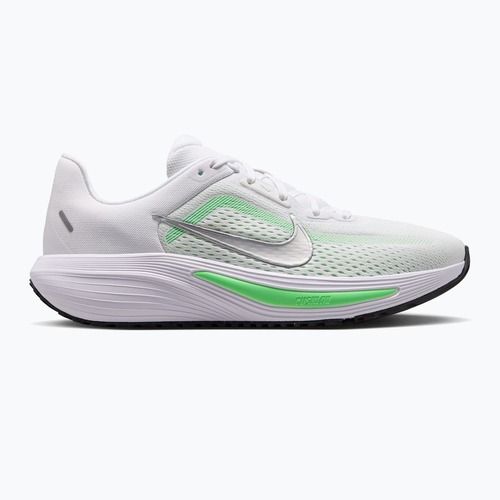 Women's running shoes Nike Quest 7 white/illusion green/metallic silver