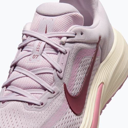 Women's running shoes Nike Quest 7 bleached lilac/sail/pink rise/pink smoke