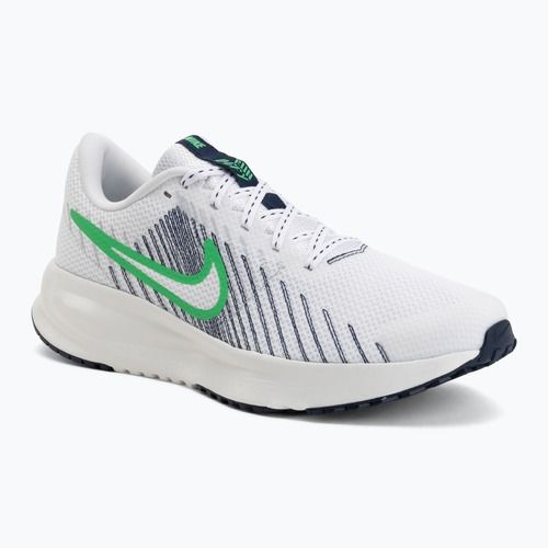 Men's running shoes Nike Run Defy White/Midnight Navy/Green Spark