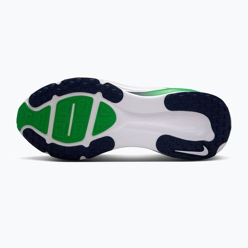 Men's running shoes Nike Vomero 18 white/green spark/midnight navy