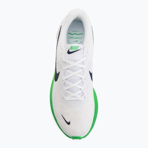 Men's running shoes Nike Revolution 8 white/green spark/midnight navy