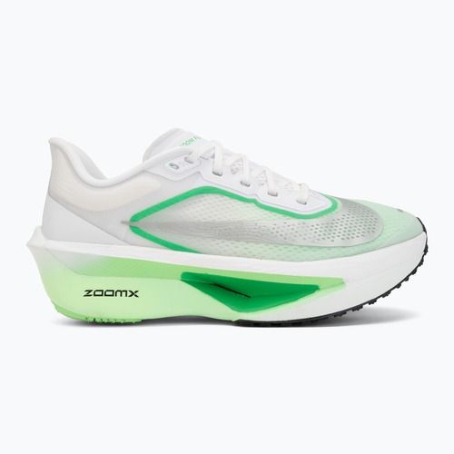 Women's running shoes Nike Zoom Fly 6 white/illusion green/metallic silver